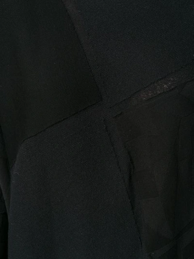 Shop Yohji Yamamoto Kleid Mit Lockerem Schnitt In Black