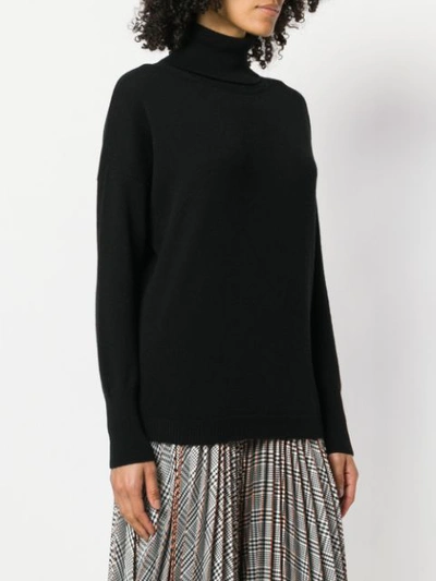 Shop Incentive! Cashmere Cashmere Turtleneck Sweater - Black