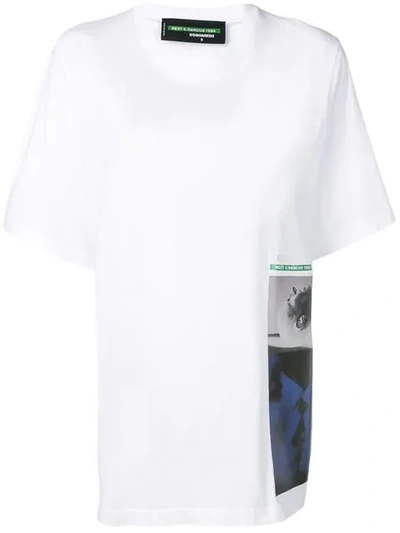 Shop Dsquared2 X Mert & Marcus 1994 Print T-shirt In White