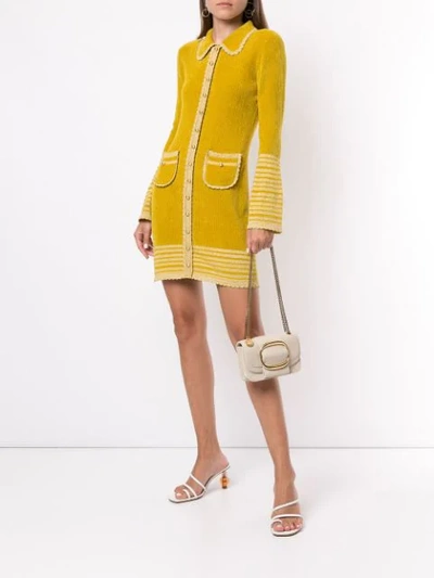 Shop Alice Mccall Kashmir Mini Dress In Yellow