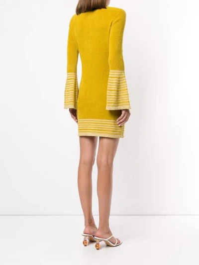Shop Alice Mccall Kashmir Mini Dress In Yellow