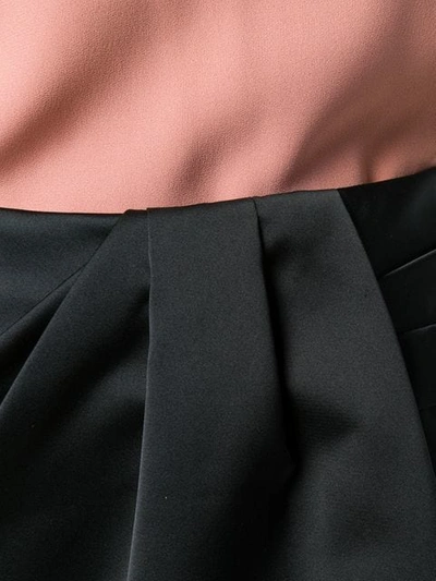 Shop N°21 Draped Skirt In Schwarz