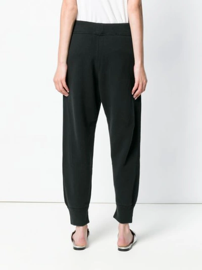 Shop Polo Ralph Lauren Logo Embroidered Sweatpants - Black