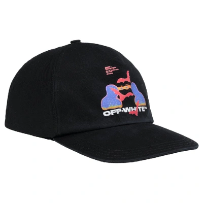 Pre-owned Off-white Thermo Hat Black/multicolor