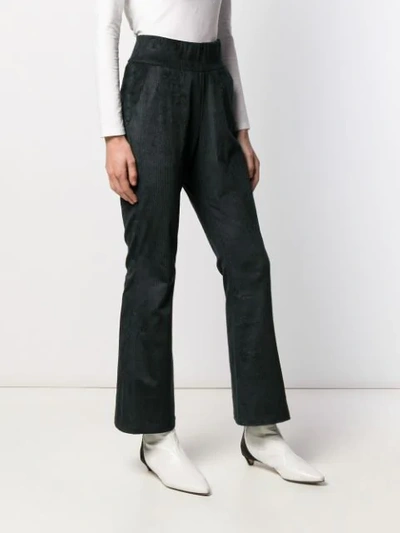 Shop Aalto High-waisted Trousers In Black