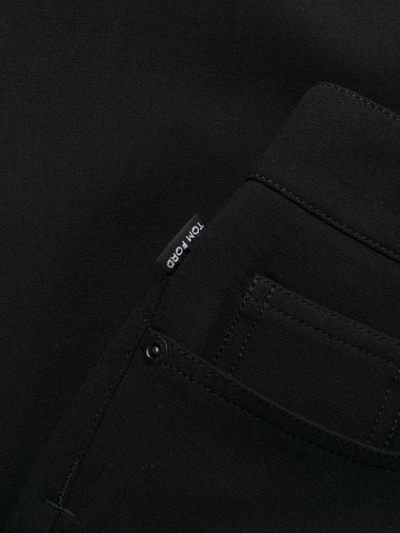 TOM FORD BOOTLEG TROUSERS - 黑色