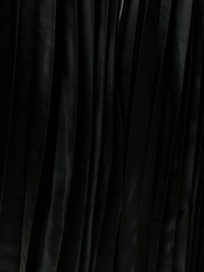 Shop Junya Watanabe High-waisted Pleated Skirt In Black