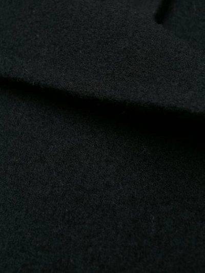 Shop Ermanno Scervino Chain Fastened Midi Coat In Black