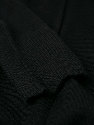Shop Lorena Antoniazzi Knitted Top In Black