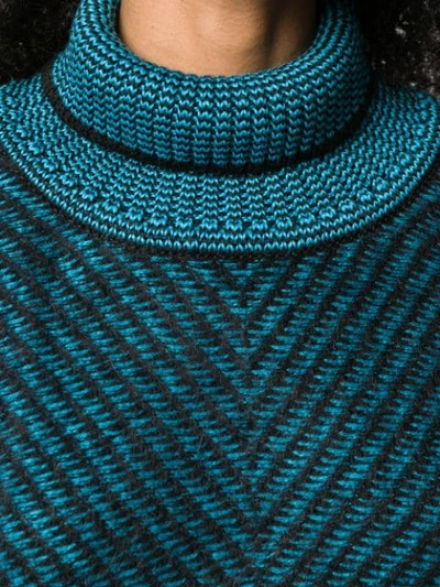 Shop Tela Oversized Long-sleeve Sweater In Blue