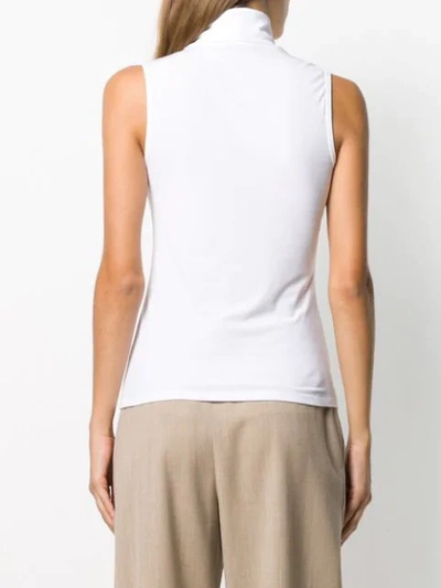 Shop Theory Turtle Neck Top In White