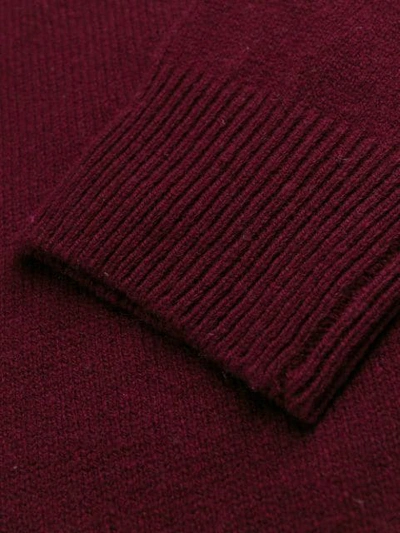 Shop Ganni Port Royale Knit Pullover In 431 Port Royale