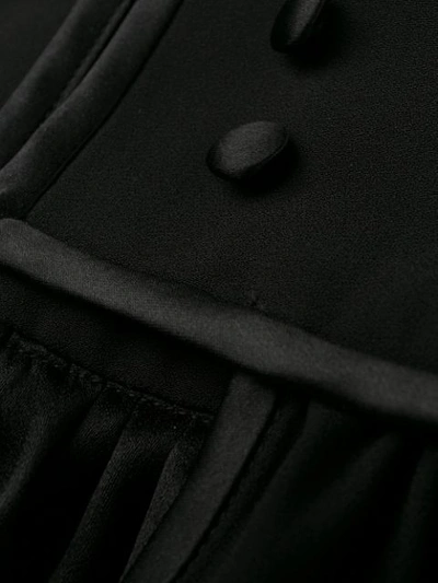 Shop Gucci Cuffed Drawstring Trousers In Black