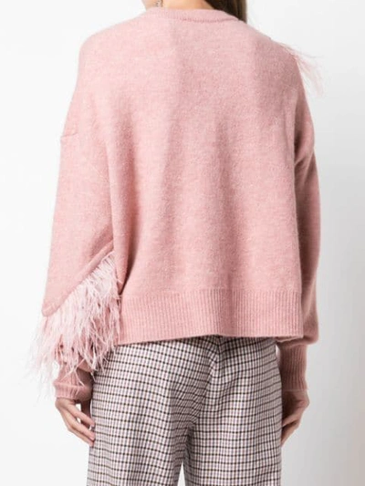 Shop Cinq À Sept Merritt Sweatshirt In Pink