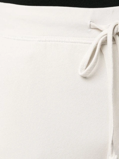 Shop Nili Lotan Cropped Track Pants In White