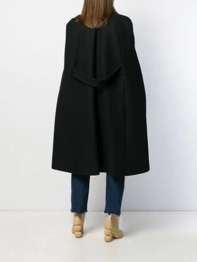 SLEEVELESS BUTTON-FRONT COAT