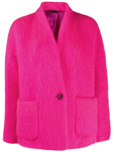 Shop Aspesi Short Coat In Pink