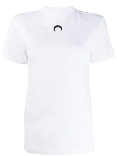 Shop Marine Serre Radiation Print T-shirt In White