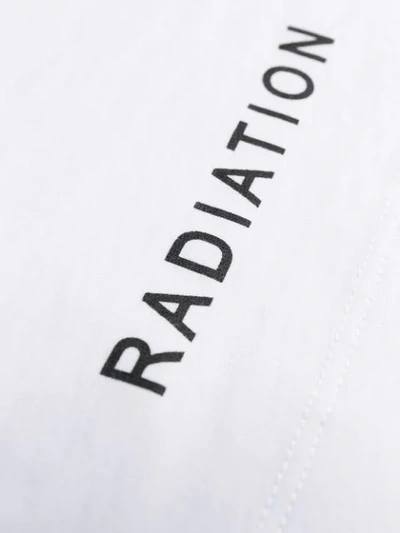 Shop Marine Serre Radiation Print T-shirt In White