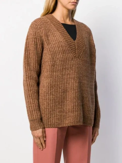 Shop Acne Studios Keborah Sweater In Brown