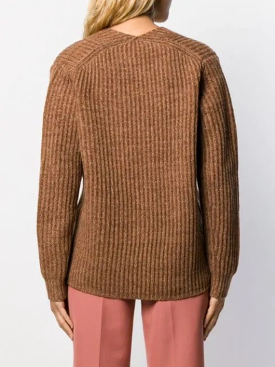 Shop Acne Studios Keborah Sweater In Brown