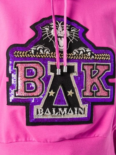 Shop Balmain X Beyonce Sequin In Pink