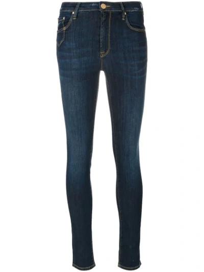 Shop Don't Cry Skinny Jeans - Blue