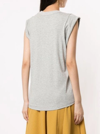 Shop Camilla And Marc Agnes Tank Top In Grey