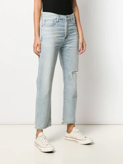Shop Citizens Of Humanity Mckenzie Straight-leg Jeans In Blue