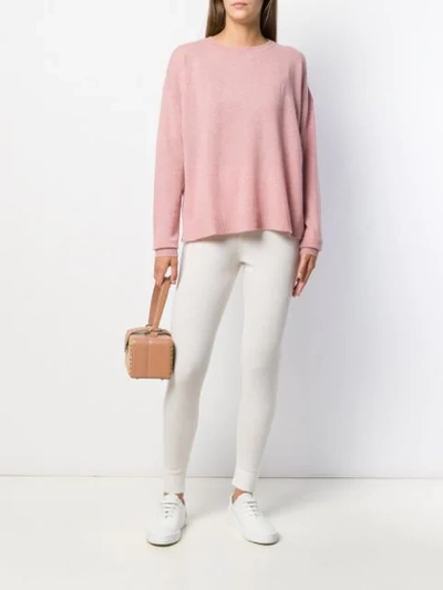 Shop Le Kasha 'crete' Pullover In Pink