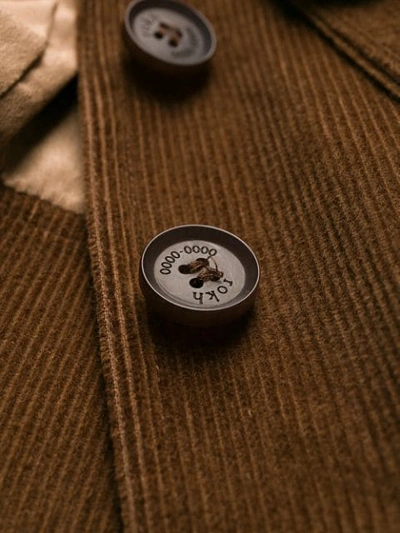 ROKH PATCH POCKET JACKET - 棕色