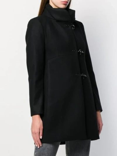 Shop Fay Fitted Jacket In Black