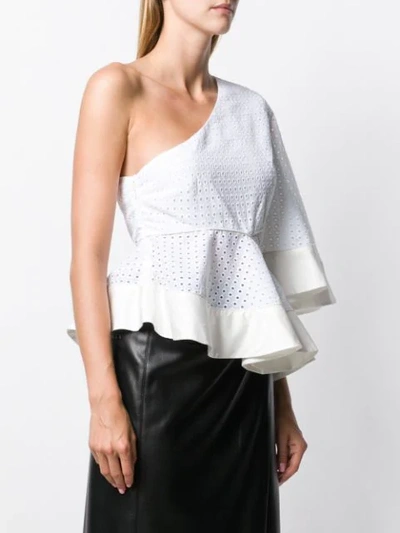 Shop Solace London Cala Blouse In White