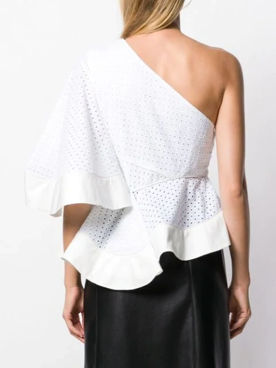 Shop Solace London Cala Blouse In White