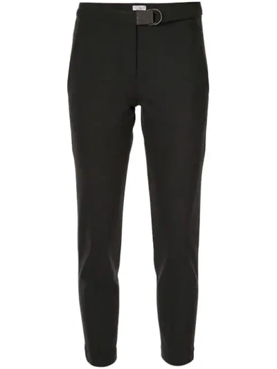 Shop Brunello Cucinelli Cropped Straight Leg Trousers In C2803 Chaorcal