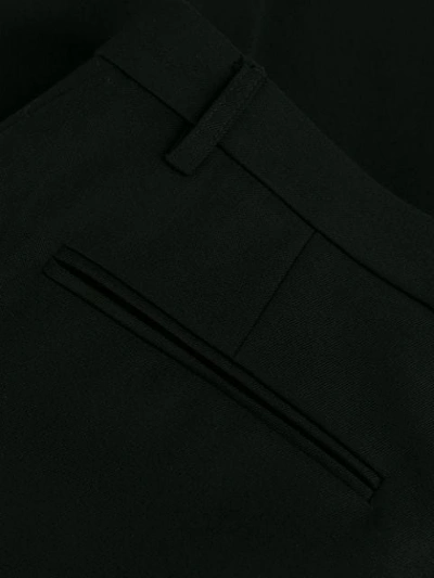 Shop Katharine Hamnett Flared Formal Trousers In Black