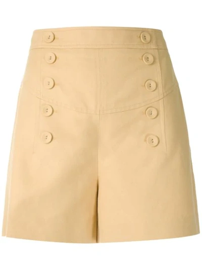 Shop Nk Color Ryan Shorts In Yellow