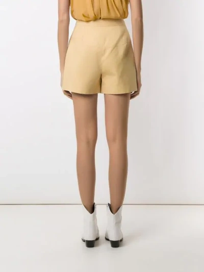 Shop Nk Color Ryan Shorts In Yellow