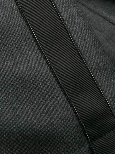 Shop Brunello Cucinelli Double-breasted Fitted Blazer In C1122 Grey