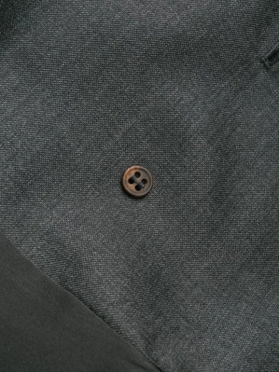Brunello Cucinelli Double-breasted Fitted Blazer In C1122 Grey