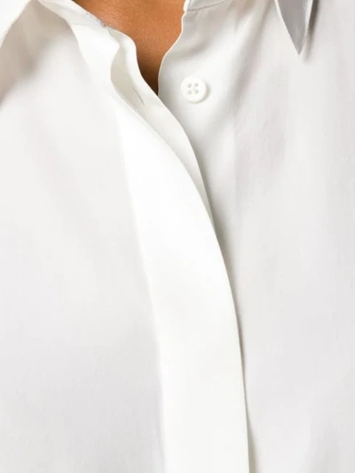 Shop Jil Sander Classic Button-down Blouse In 103 White