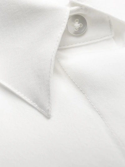 Shop Jil Sander Classic Button-down Blouse In 103 White