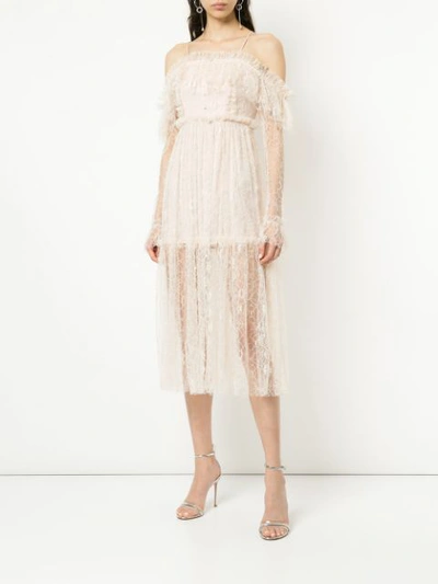 Shop Alice Mccall Just The Way You Are Dress In Neutrals