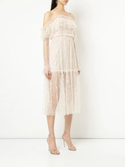 Shop Alice Mccall Just The Way You Are Dress In Neutrals