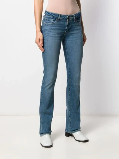 Shop Levi's 715 Bootcut Denim Jeans In 0077 Denim