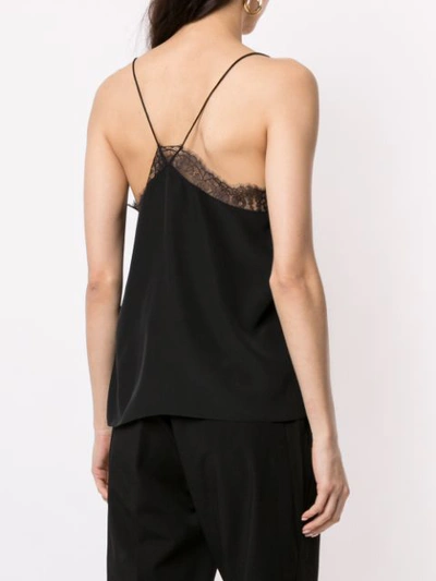 Shop Polo Ralph Lauren Lace Loose Fit Top In Black