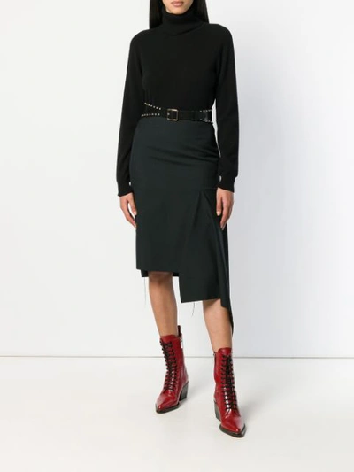 Shop Givenchy Turtleneck Sweater - Black
