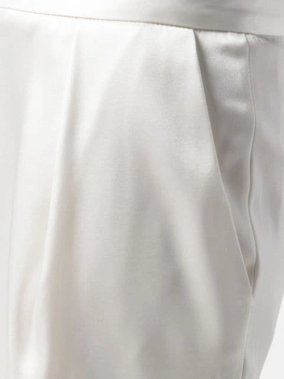 Shop Almaz Basic Trousers In White