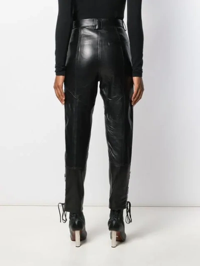Shop Isabel Marant Cadix Trousers In Black