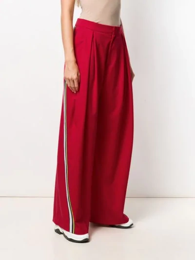 Shop A.f.vandevorst Wide-leg Trousers In Red